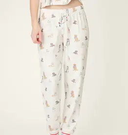PJ Salvage Red, White, & Woof Pup Joggers
