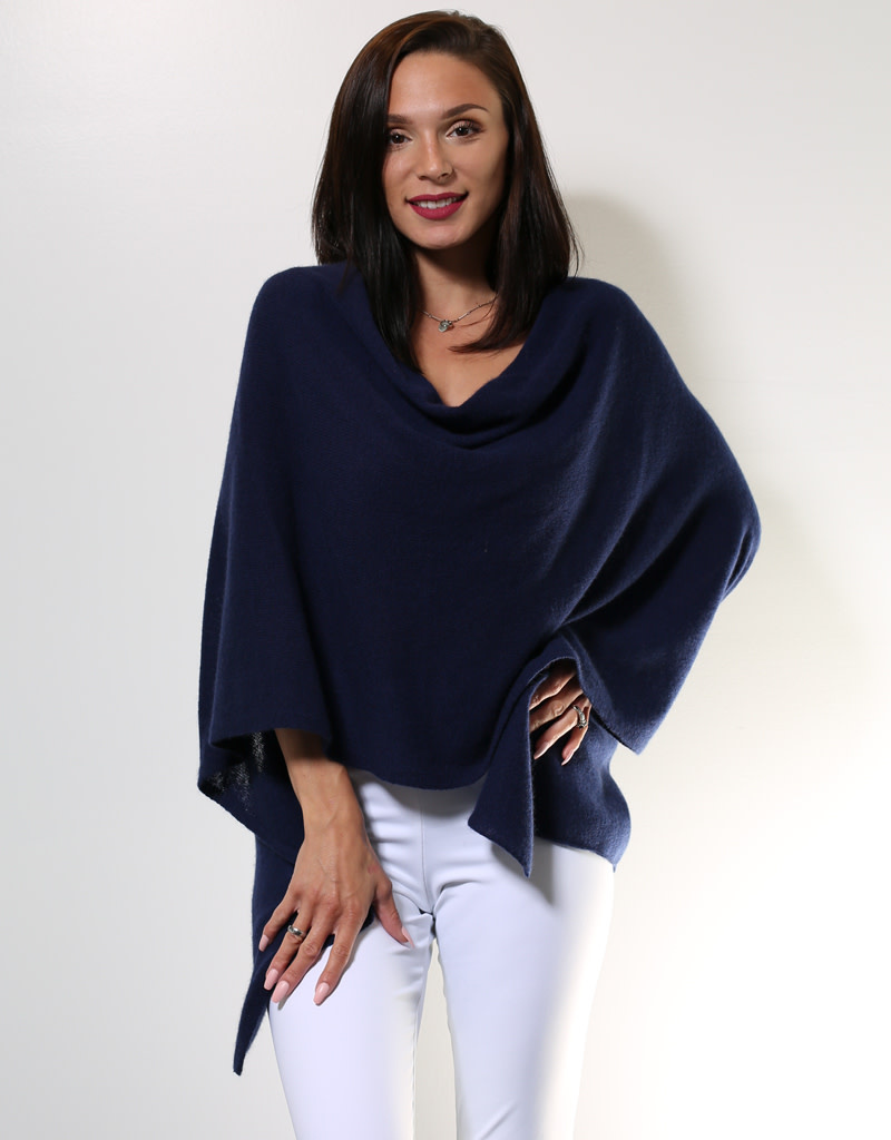 Alashan Cashmere Topper Midnight