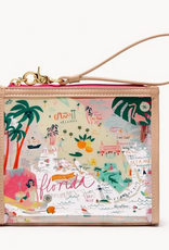 Spartina Florida Clear Beach Wristlet