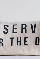 "Reserved For The Dog" Pillow