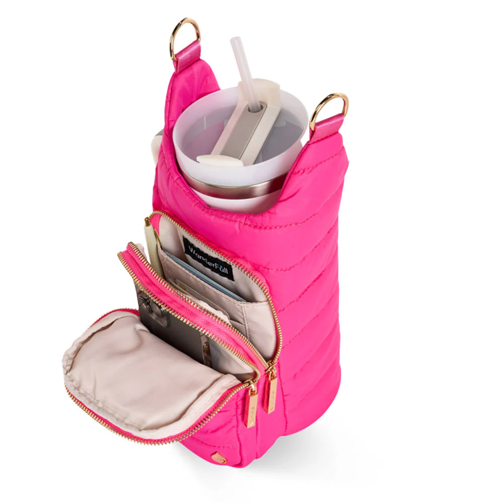 Wanderfull HydroBag Handle Pink w/ Navy Strap