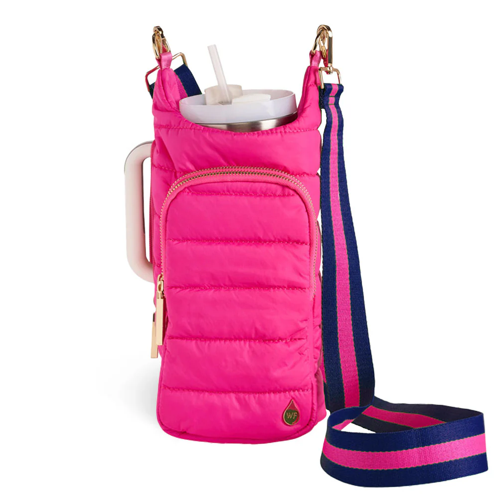 Wanderfull HydroBag Handle Pink w/ Navy Strap