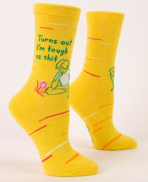 Blue Q Tough As Shit Women's Socks