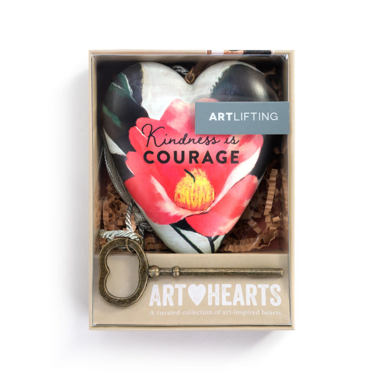 Demdaco "Kindness is courage" Art Heart