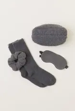 Barefoot Dreams Eye Mask, Scrunchie and Sock Set