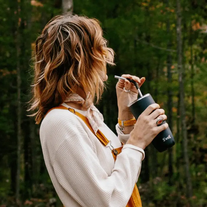 S'well 24oz Tumbler w/ Straw Onyx