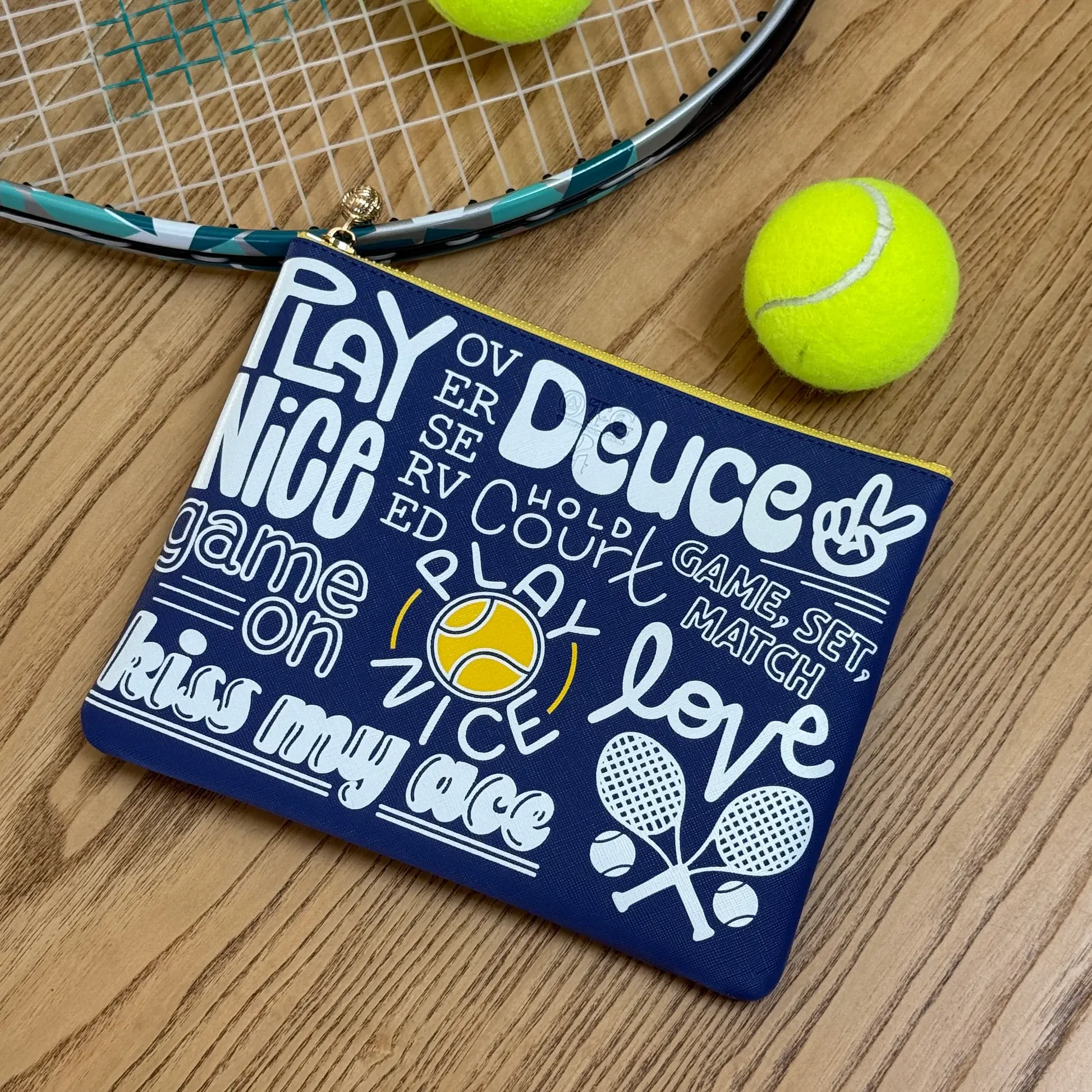 OTG Hayden Words Tennis Pouch