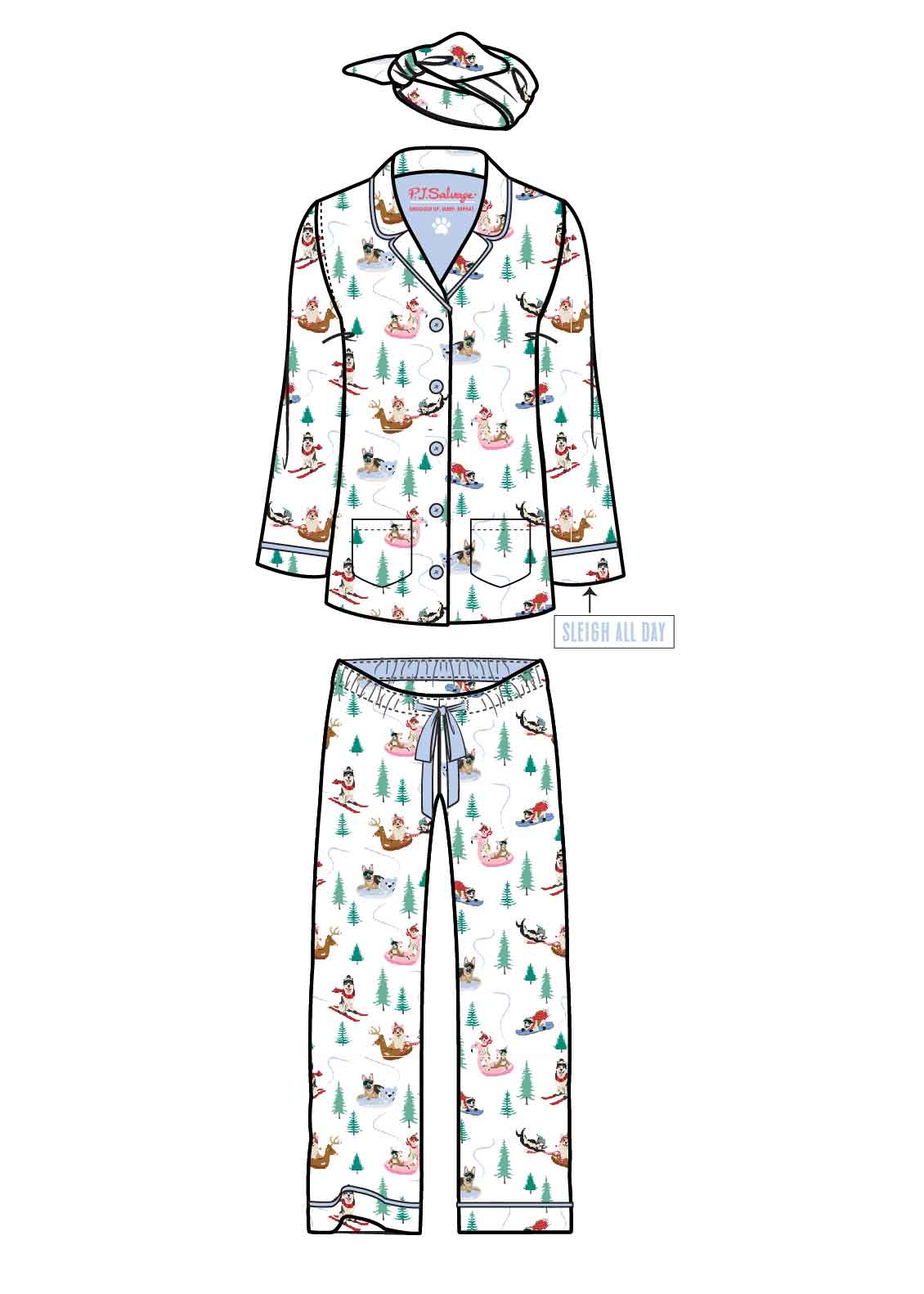 PJ Salvage Sleigh All Day Set