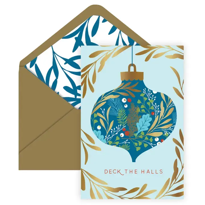 Gift Wrap Company Floral Ornament Cards