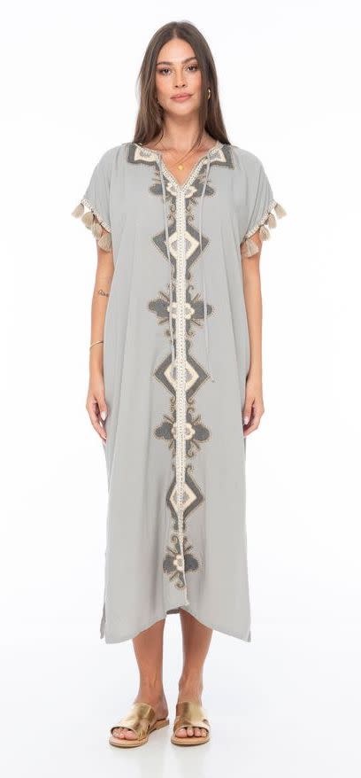 Romi Tahiti Kaftan Grey