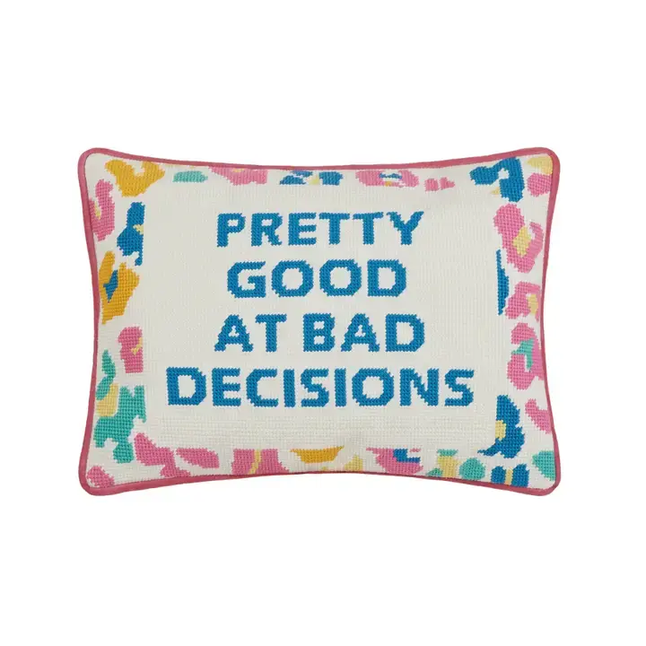 Peking Handicraft Pretty Good Embroidered Pillow