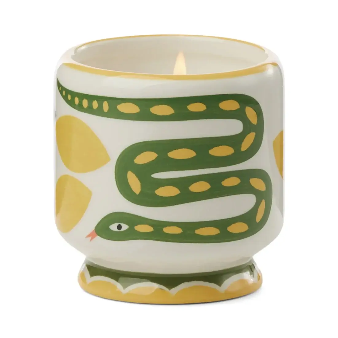 PaddyWax Snake Candle Wild Lemongrass