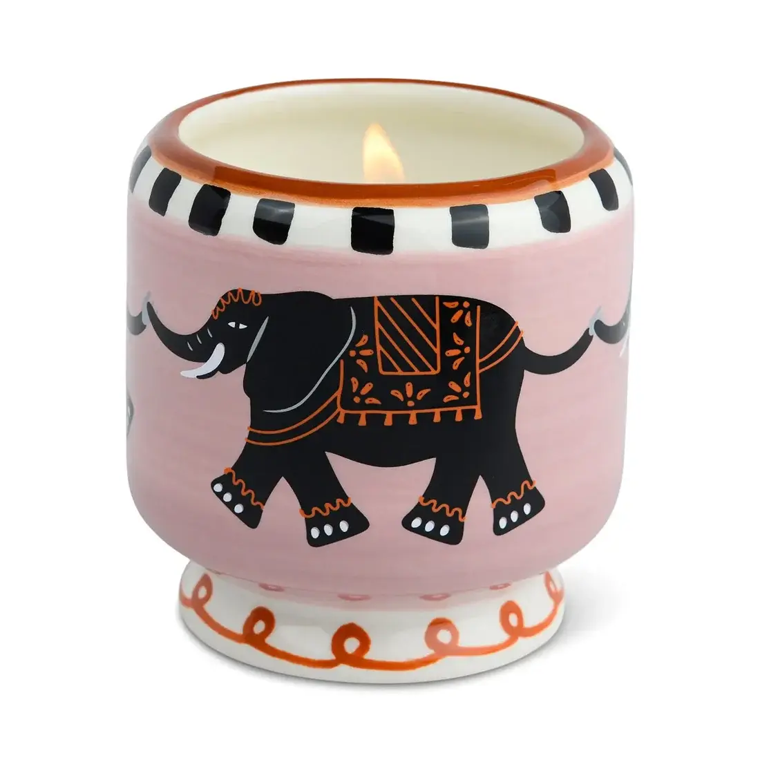 PaddyWax Elephant Candle Tobacco  Vanilla