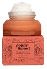 Poppy & Pout Pomegranate Peach Lip Scrub