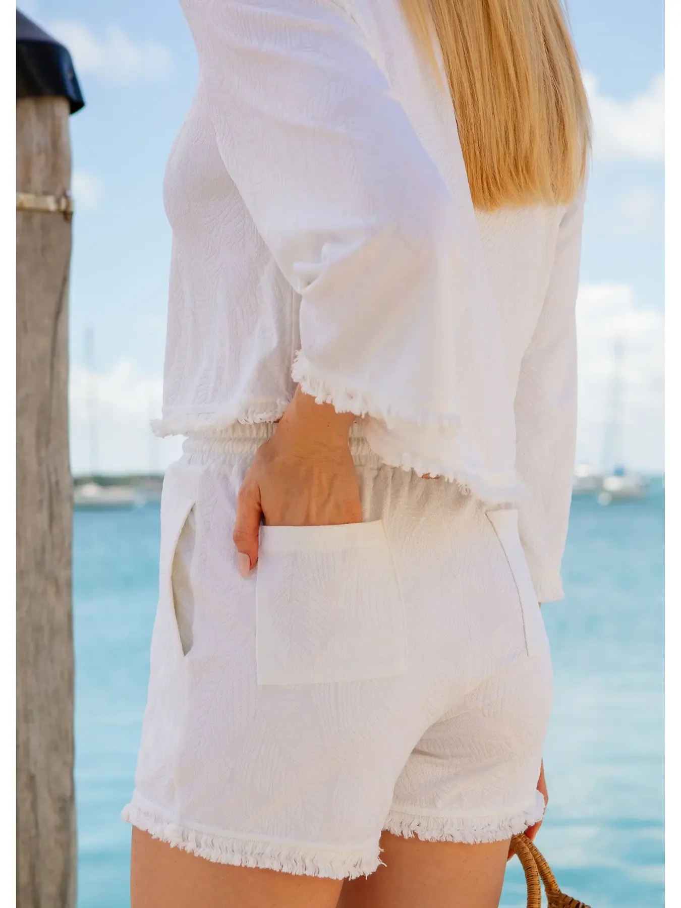 Cabana Life Leaf Terry Shorts