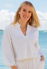 Cabana Life Leaf Terry Top
