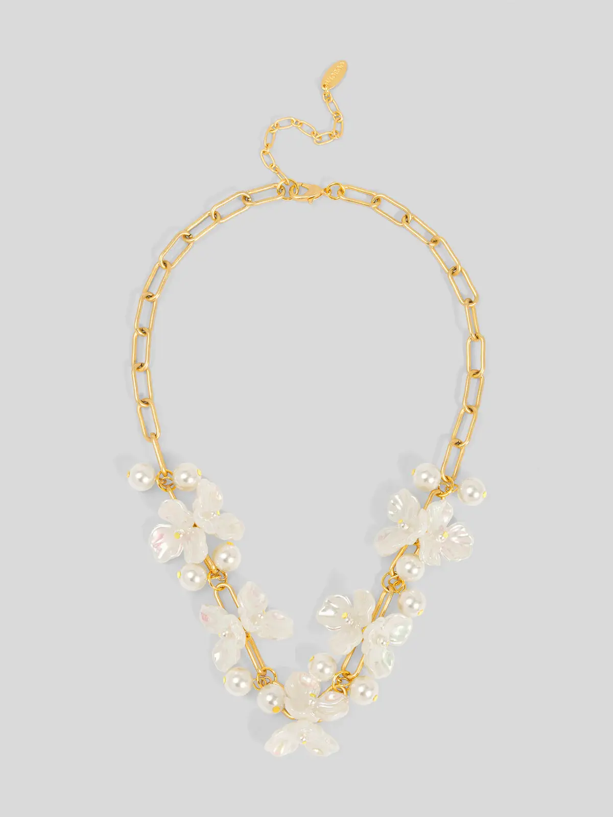 Zenzii Bloomlight Link Necklace