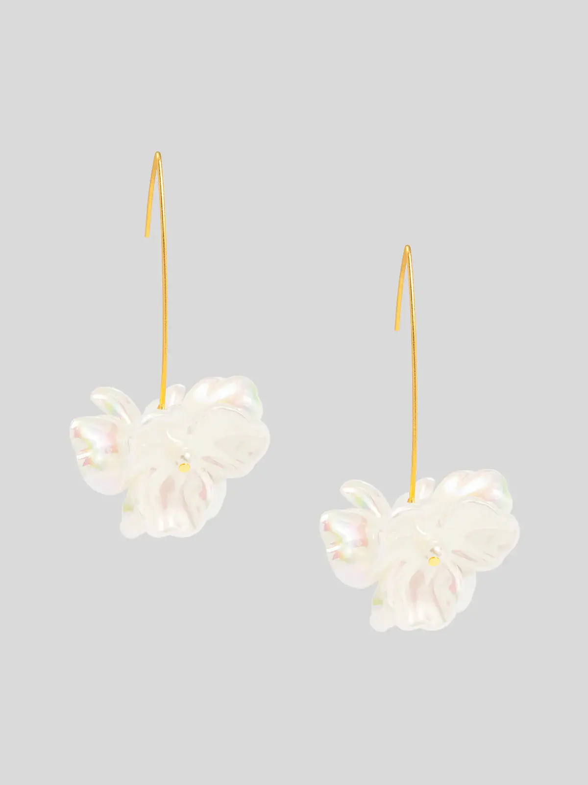 Zenzii Bloomlight Threader Drop Earring