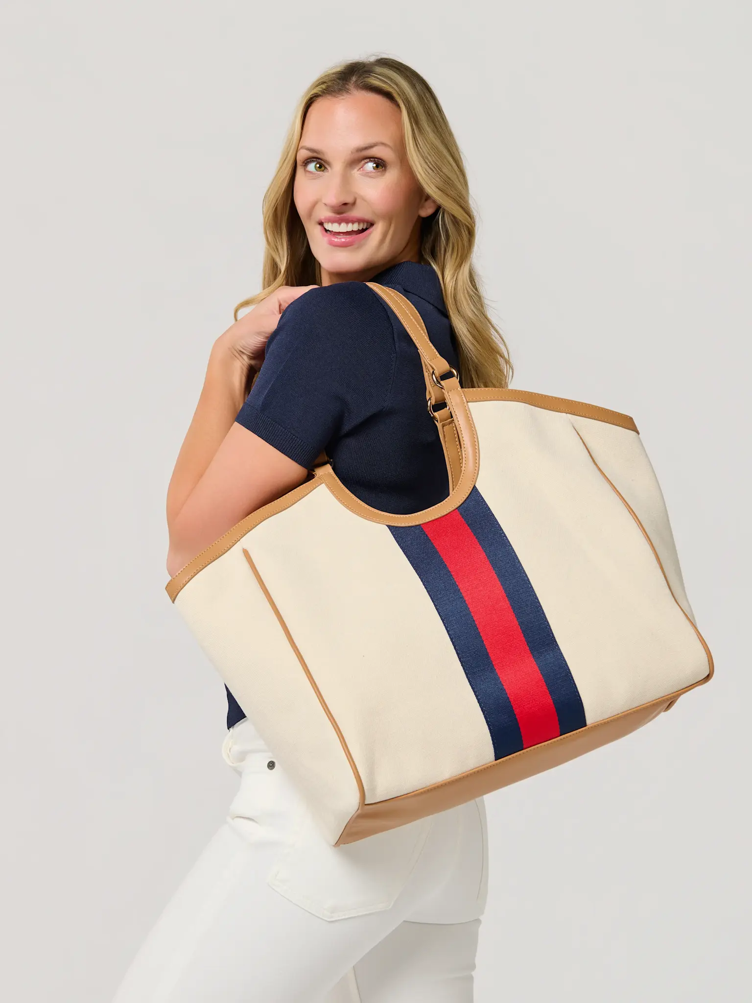 Shiraleah Scala Tote Ivory