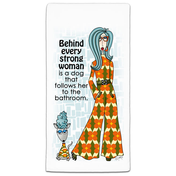 Behind Every Strong Towel