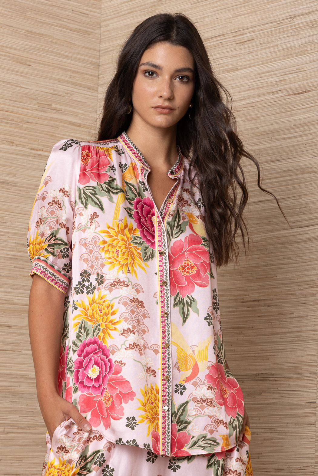 Hale Bob Scottie Top Pink