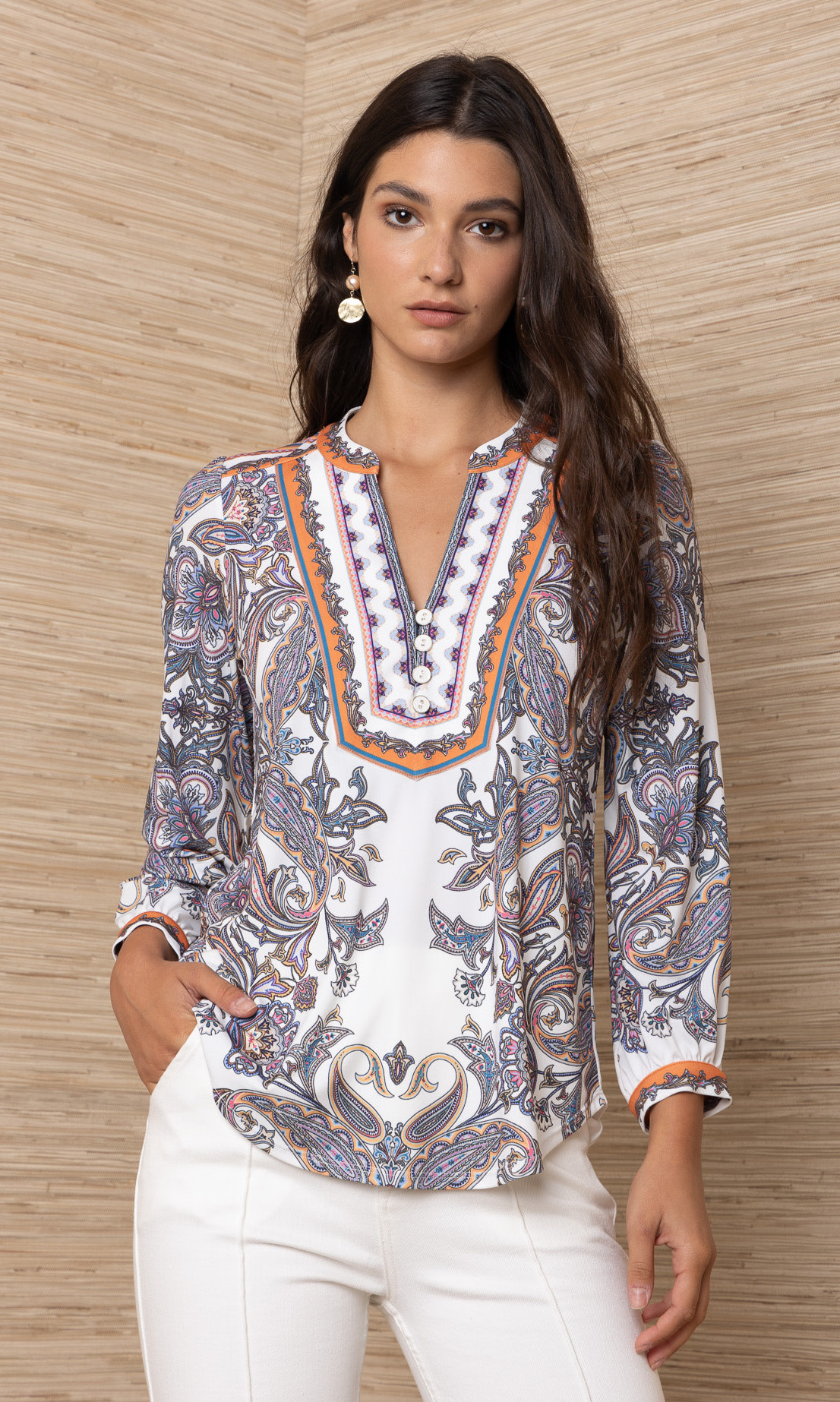 Hale Bob Berta Top Ivory