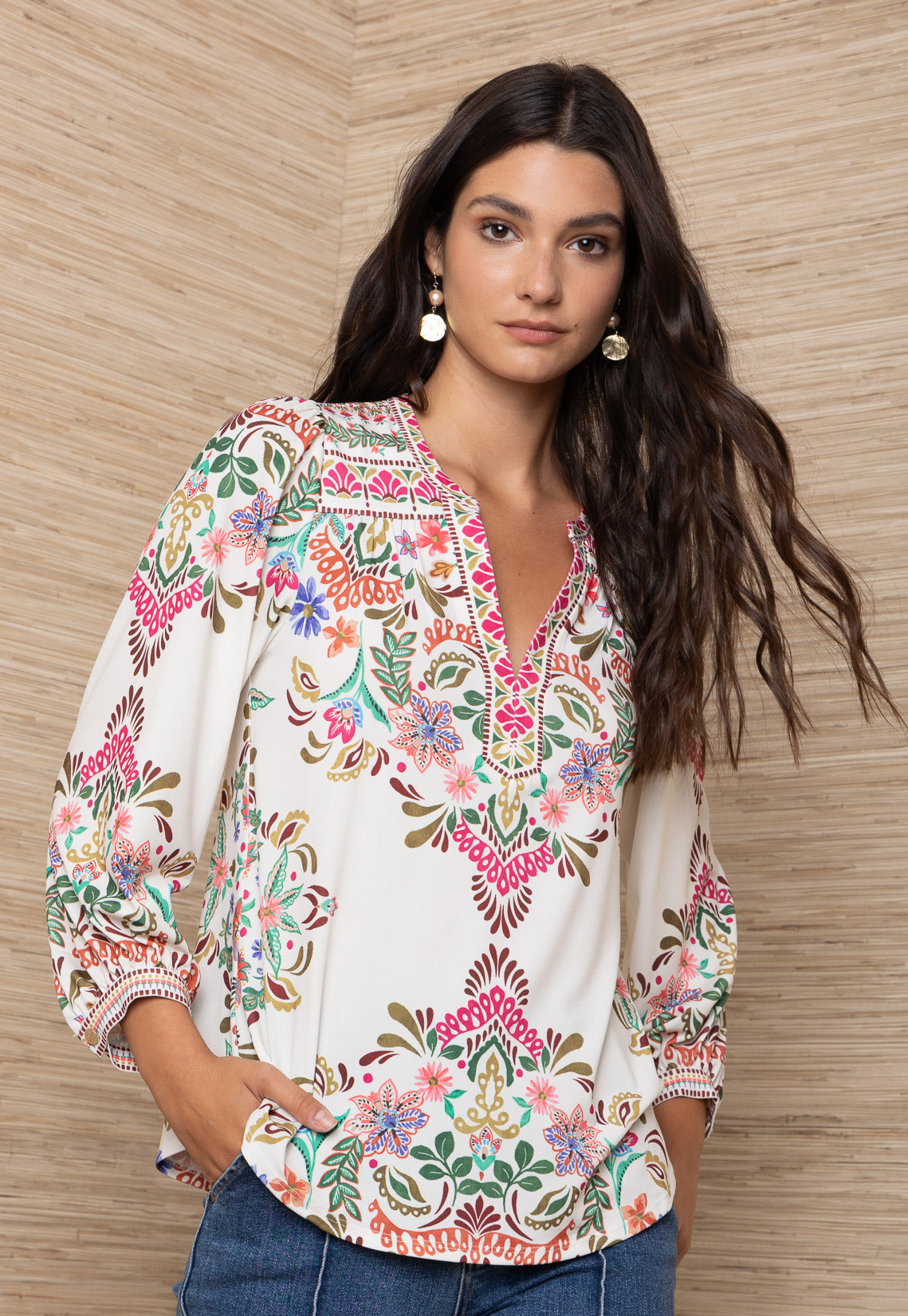 Hale Bob Emiliana Top Ivory
