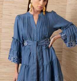 Hale Bob Orion Dress Blue