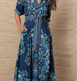 Hale Bob Sage Maxi Dress Navy