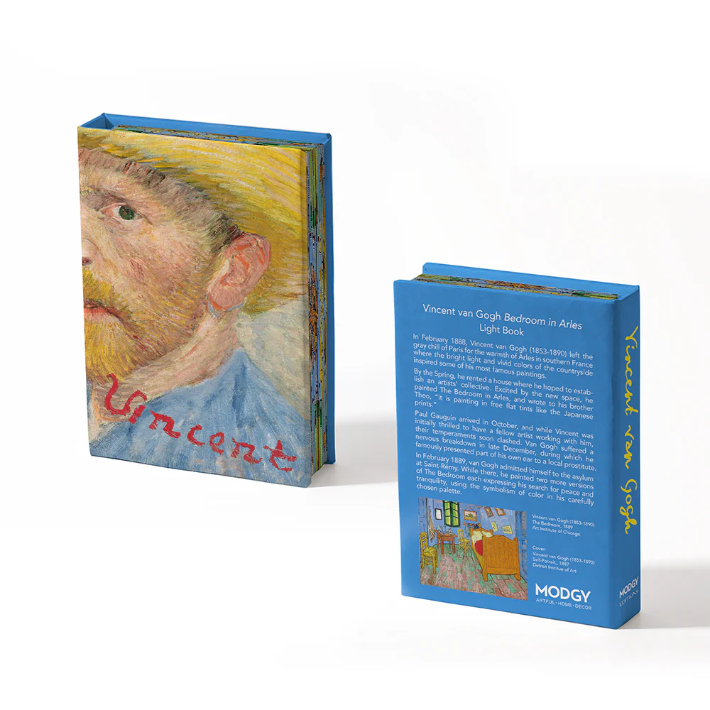 Modgy Vincent Van Gogh The Bedroom Light Book