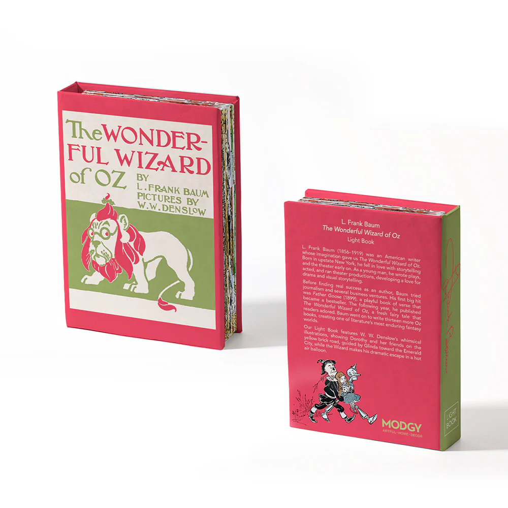 Modgy Wonderful Wizard of Oz Light Book