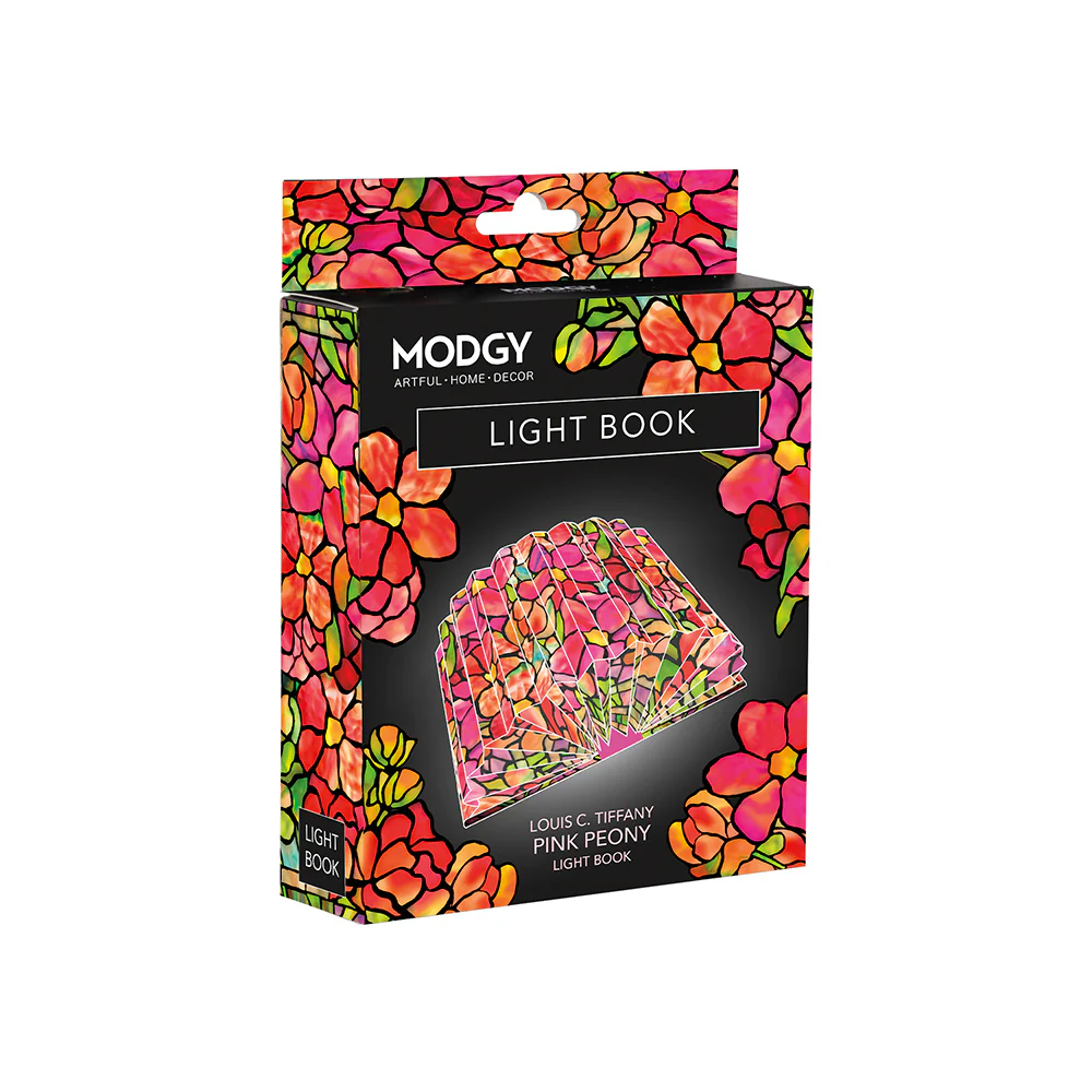 Modgy Louis C Tiffany Peony Light Book