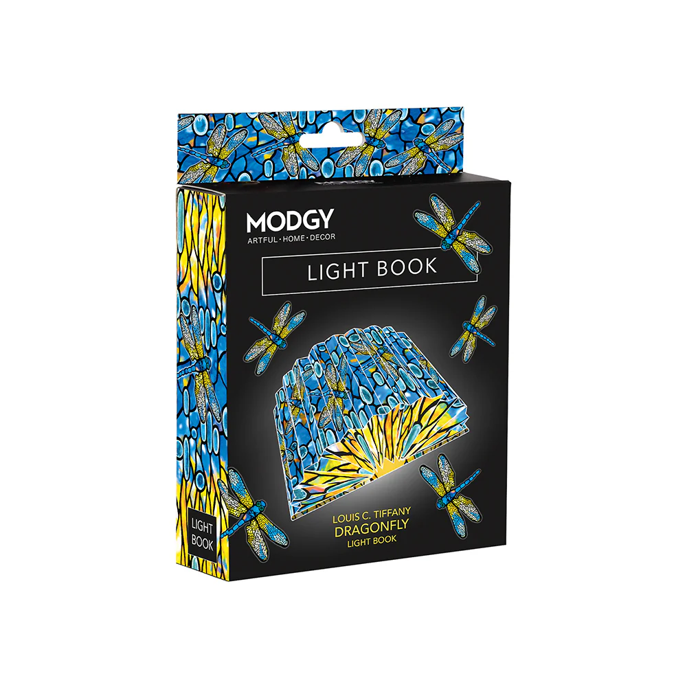 Modgy Louis C Tiffany Dragonfly Light Book