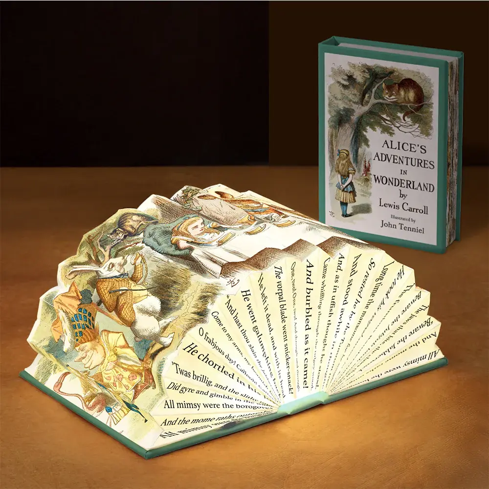 Modgy Alice in Wonderland Light Book