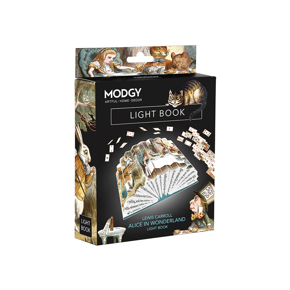 Modgy Alice in Wonderland Light Book