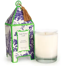 Seda France Toile Pagoda 10.2 oz Candle Lavender