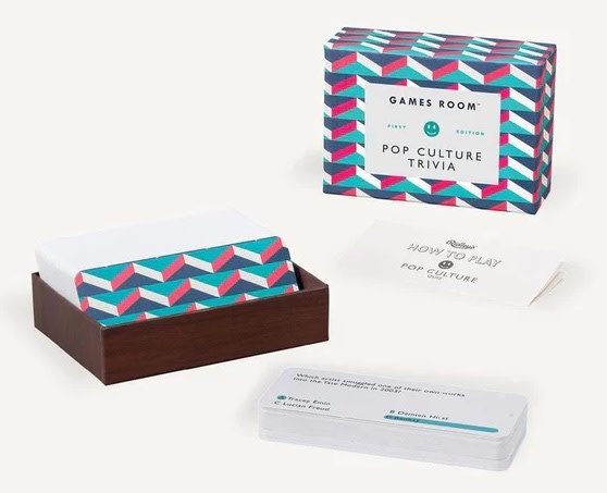 Pop Culture Trivia Cards