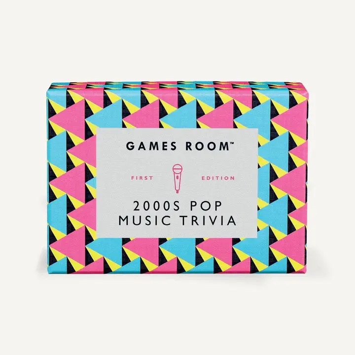 2000's Pop Music Trivia Cards