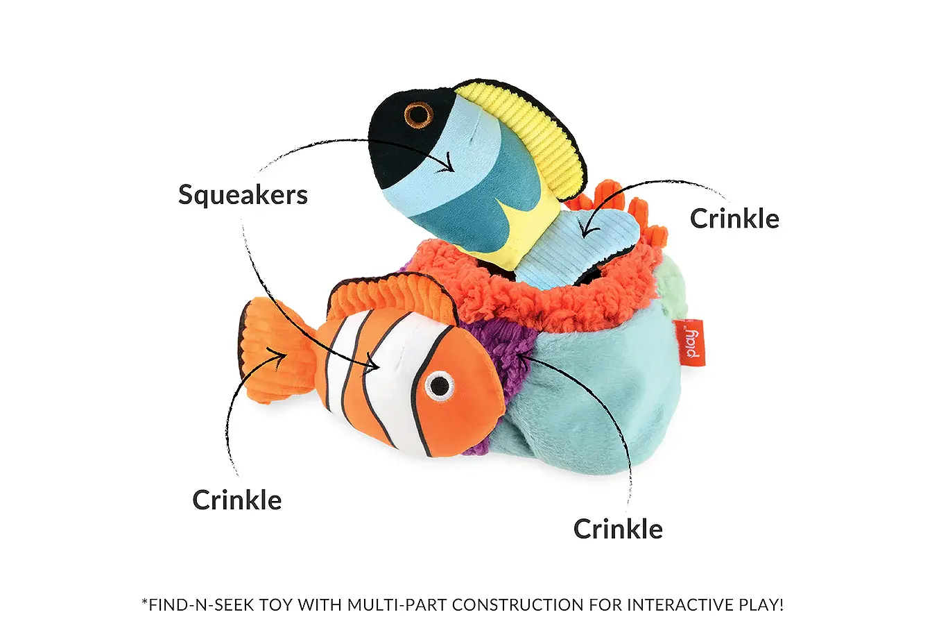 P.L.A.Y. Reef Retreat Dog Toy