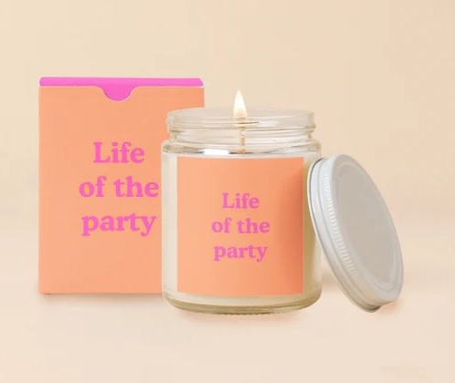 Talking Out of Turn Life Candle Jar w/ Lid