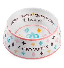 Haute Diggity Chewy Vuiton Bowl Large