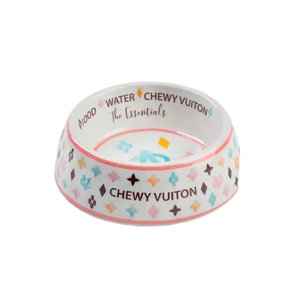 Haute Diggity Chewy Vuiton Bowl Small