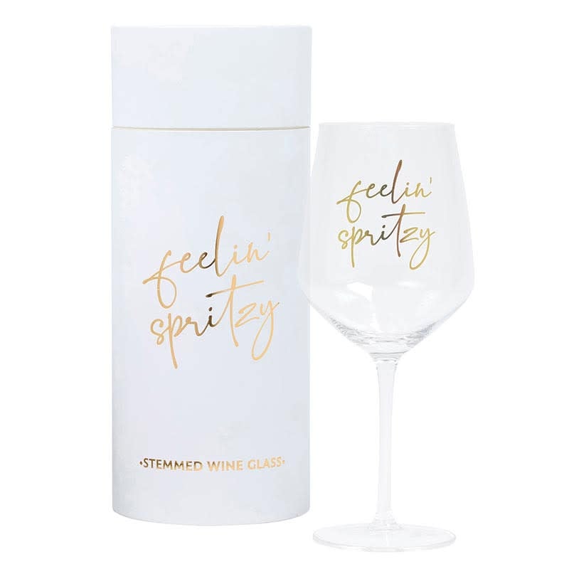 Santa Barbara Design Feelin' Spritzy Glass