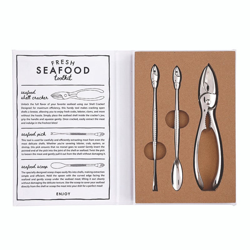 Santa Barbara Design Seafood Tool Kit Book Box