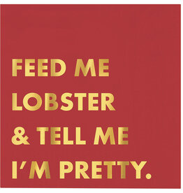 Santa Barbara Design Feed Me Lobster Napkins