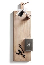 Santa Barbara Design Matte Black Cheese Knives - Set of 3