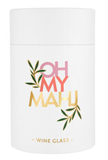 Santa Barbara Design Stemless Wine Glass - Oh My Mahj