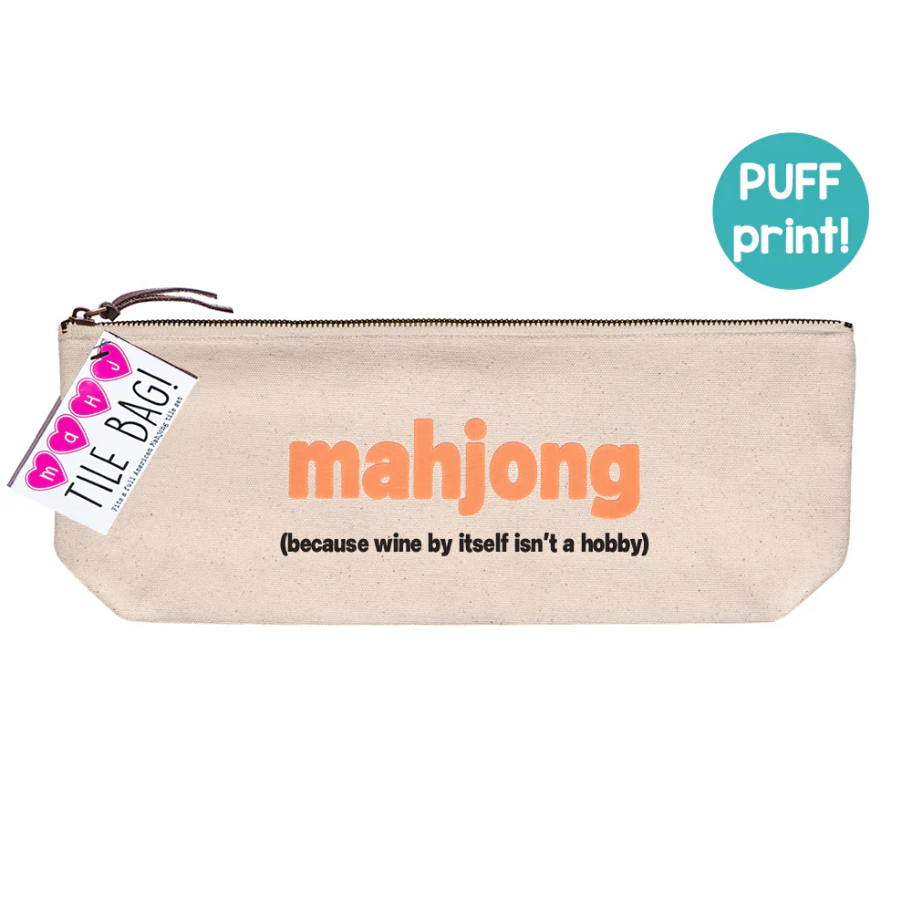Ellembee Because Wine Mahjong Tile Bag