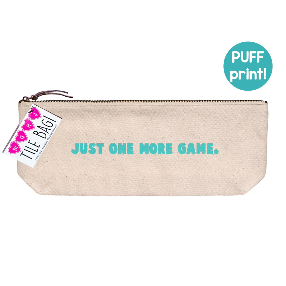 Ellembee Just One More Game Tile Bag
