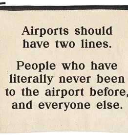 Ellembee Airports Should Have Two Lines Pouch